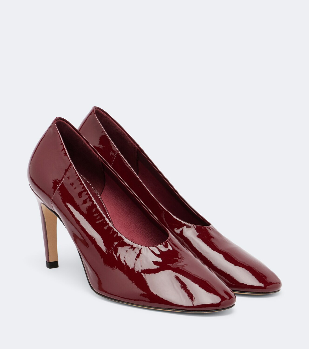 Toteme Slip patent leather pumps