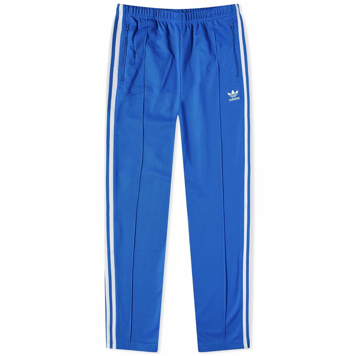 Adidas Men's Beckenbauer Track Pant in Bluebird/White adidas