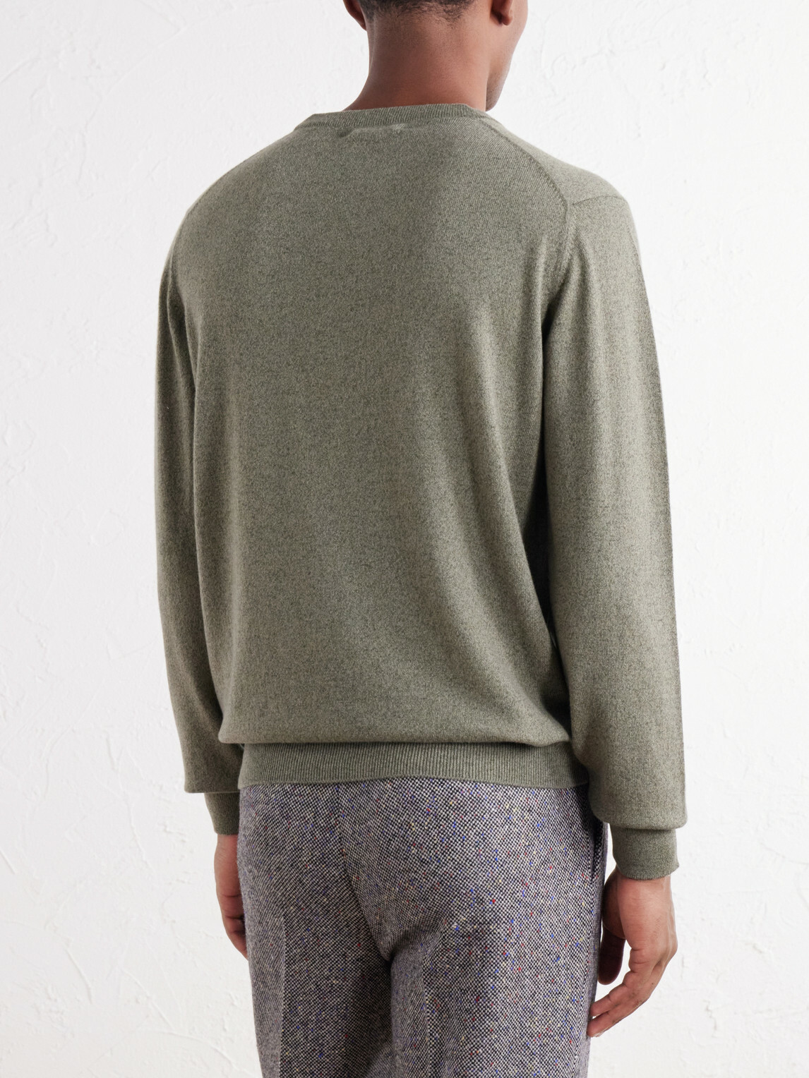 Begg & Co - Heriot Cashmere Sweater - Green