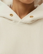 Les Tien Crop Hoodie White Hoodies