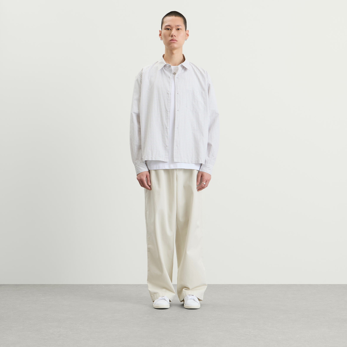 END. Spin Trouser in Warm White