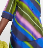 Dorothee Schumacher Striped silk twill blouse