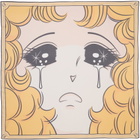 Pushbutton SSENSE Exclusive Multicolor Crying Girl Scarf