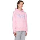 Polo Ralph Lauren Pink Fleece Logo Hoodie