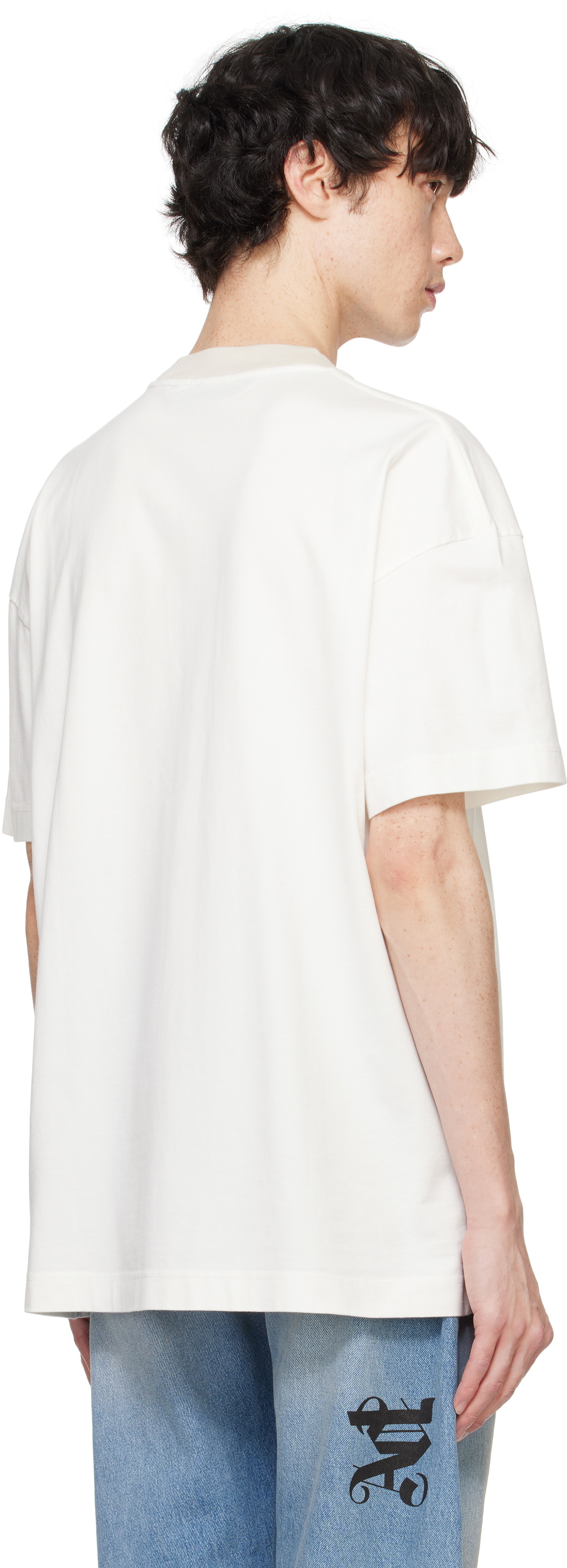 Palm Angels White Angel Pencil T-shirt Palm Angels