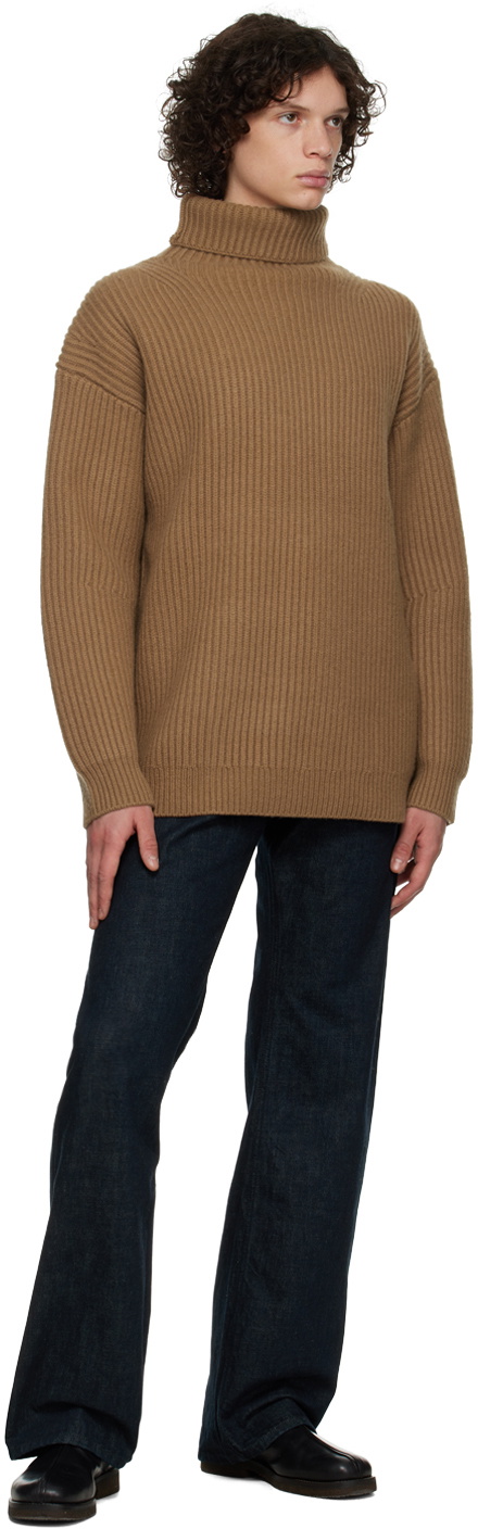 Joseph Tan Rib Turtleneck