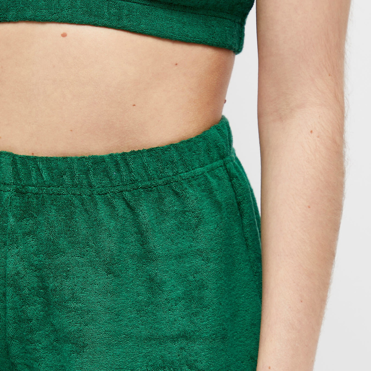 Howlin by Morrison Women's Howlin' Velour Wonder Short in Mezcal Green