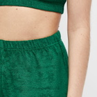 Howlin by Morrison Women's Howlin' Velour Wonder Short in Mezcal Green