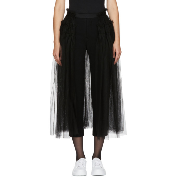 Photo: Chika Kisada Black Tulle Belt Skirt