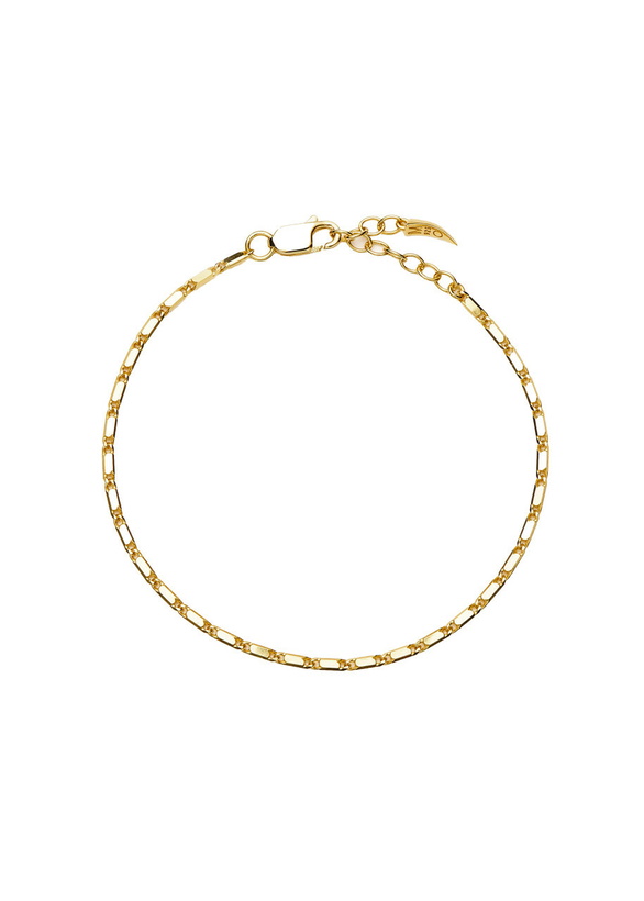 Photo: Missoma X Lucy Williams 18ct Gold Vermeil Chain Bracelet