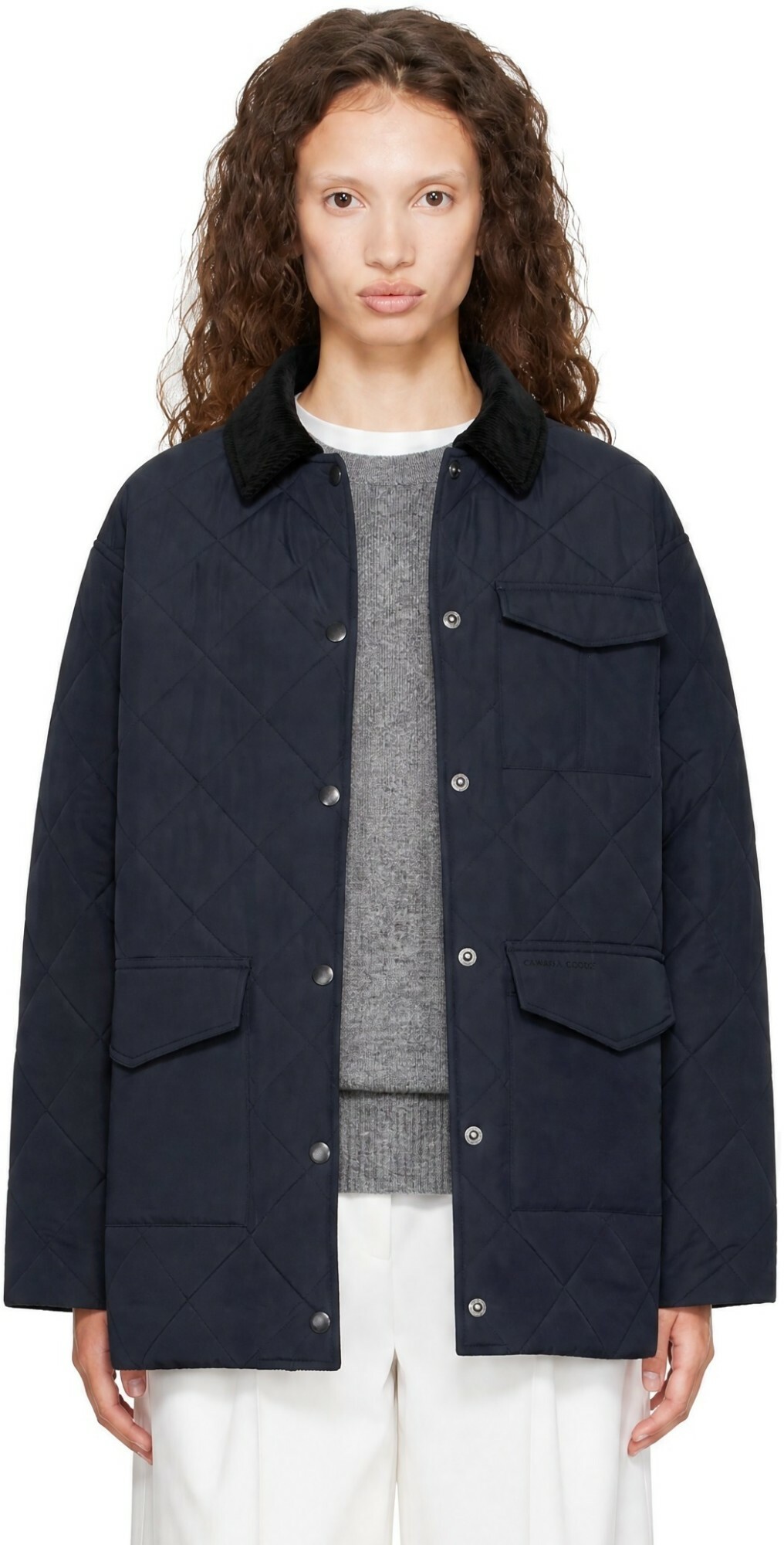 Canada Goose Black Terra Coat