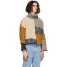 Eckhaus Latta Multicolor Wool Tabby Sweater