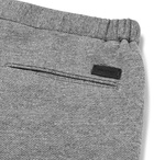Incotex - Slim-Fit Mélange Cotton and Linen-Blend Trousers - Men - Gray