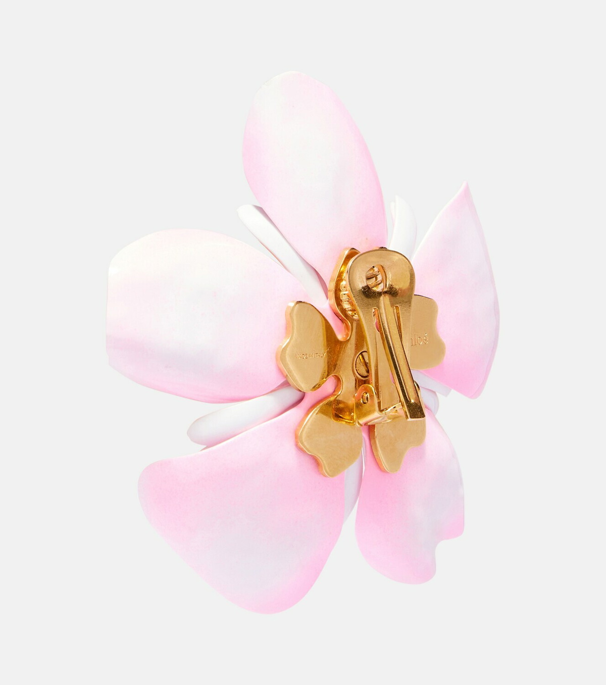 Chloé Floral clip-on earrings