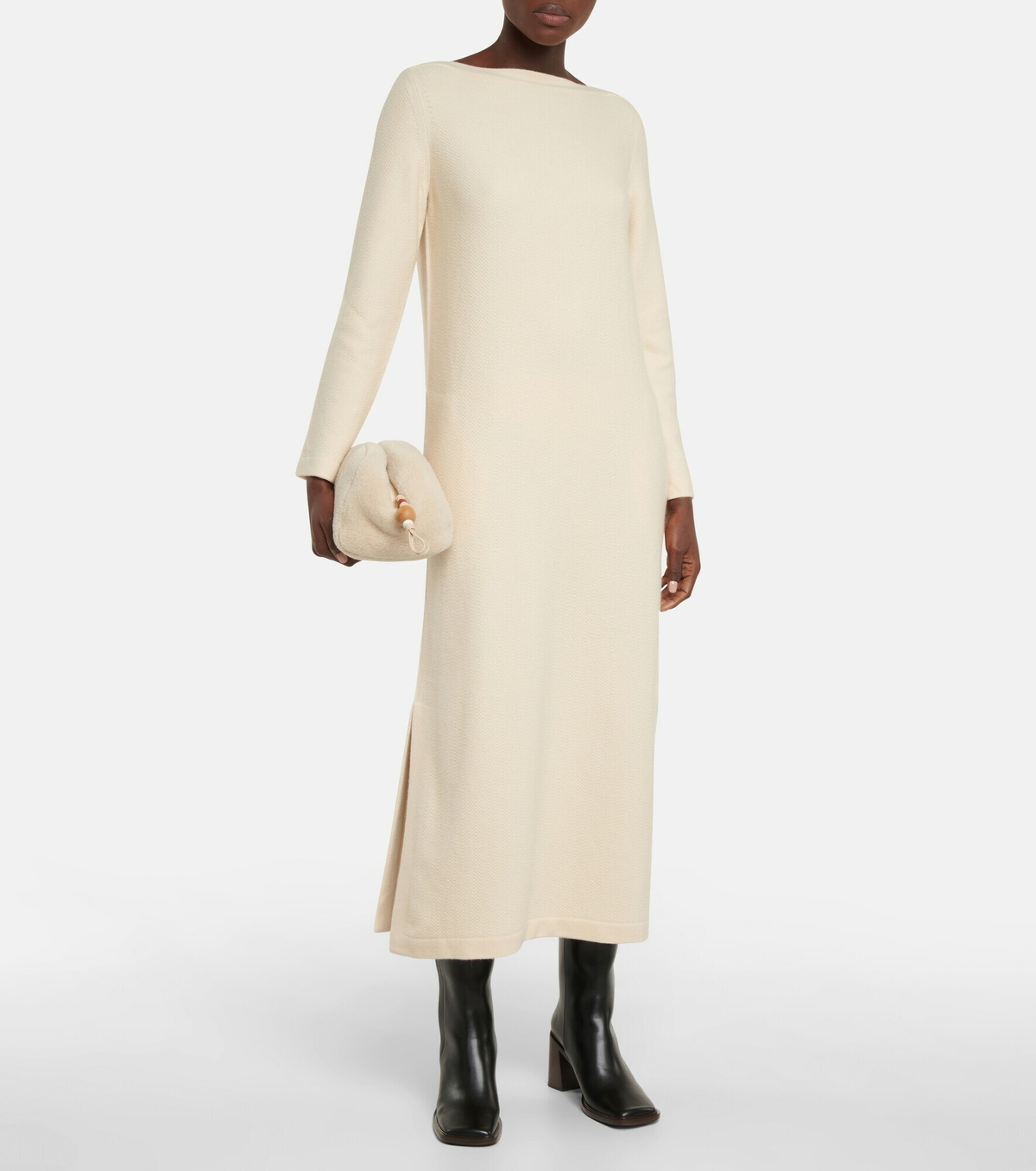 Loro Piana - Visconti cashmere midi dress Loro Piana Loro Piana - Visconti cashmere midi dress Loro Piana