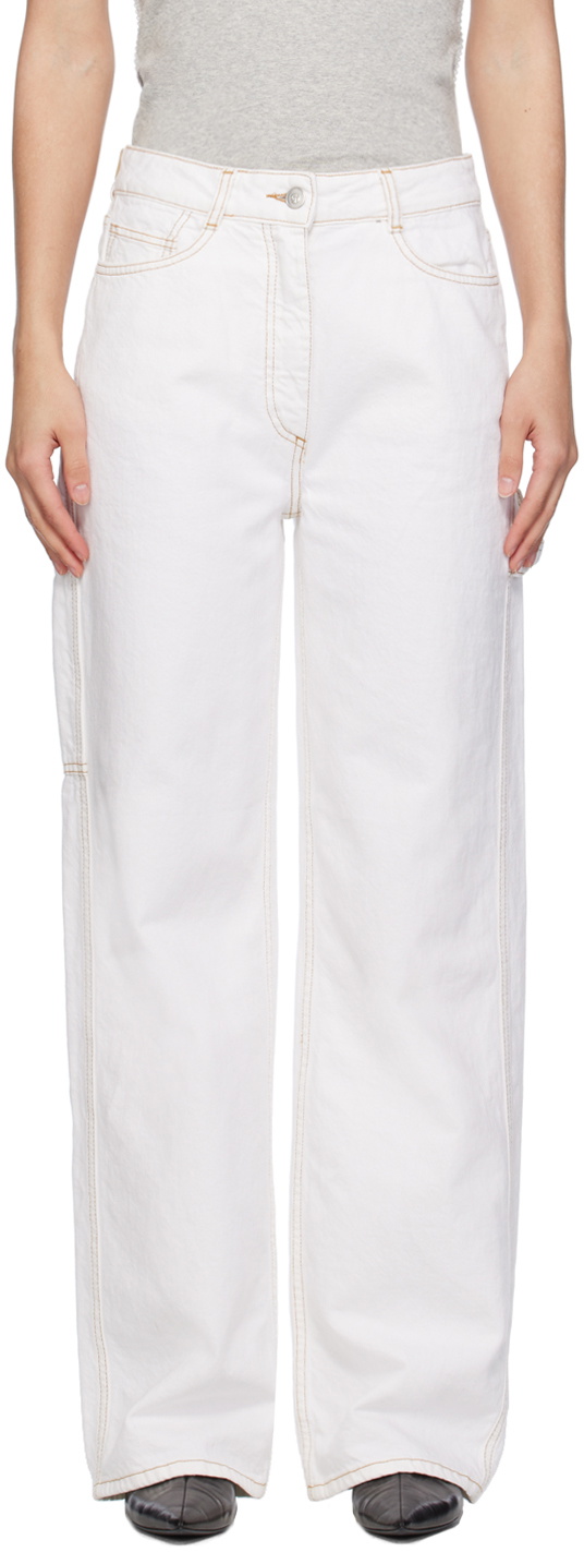 Saks Potts White Salma Jeans