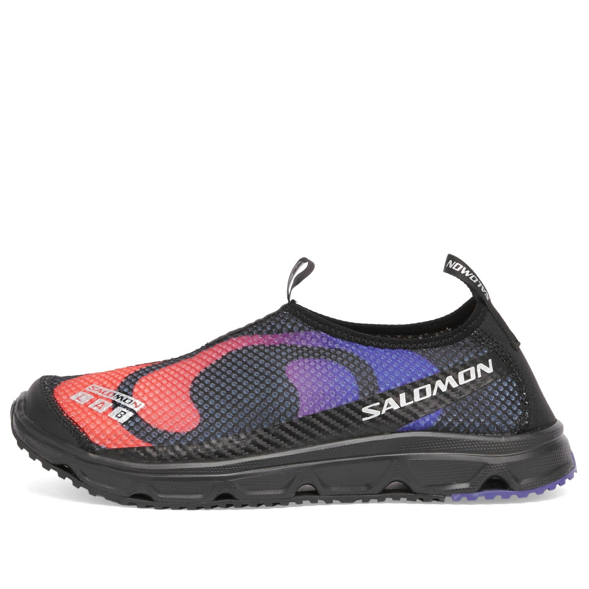 Salomon Rx Moc 3.0 Sneaker in Black/Liberty/Neon Flame