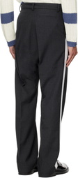Stefan Cooke Gray Tuxedo Trousers