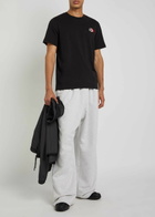 Moncler Logo-appliquéd Cotton T-shirt Black