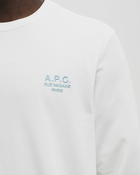 A.P.C. STANDARD RUE MADAME SWEAT White Mens Sweatshirt