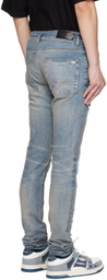 AMIRI Blue MX1 Bandana Jeans