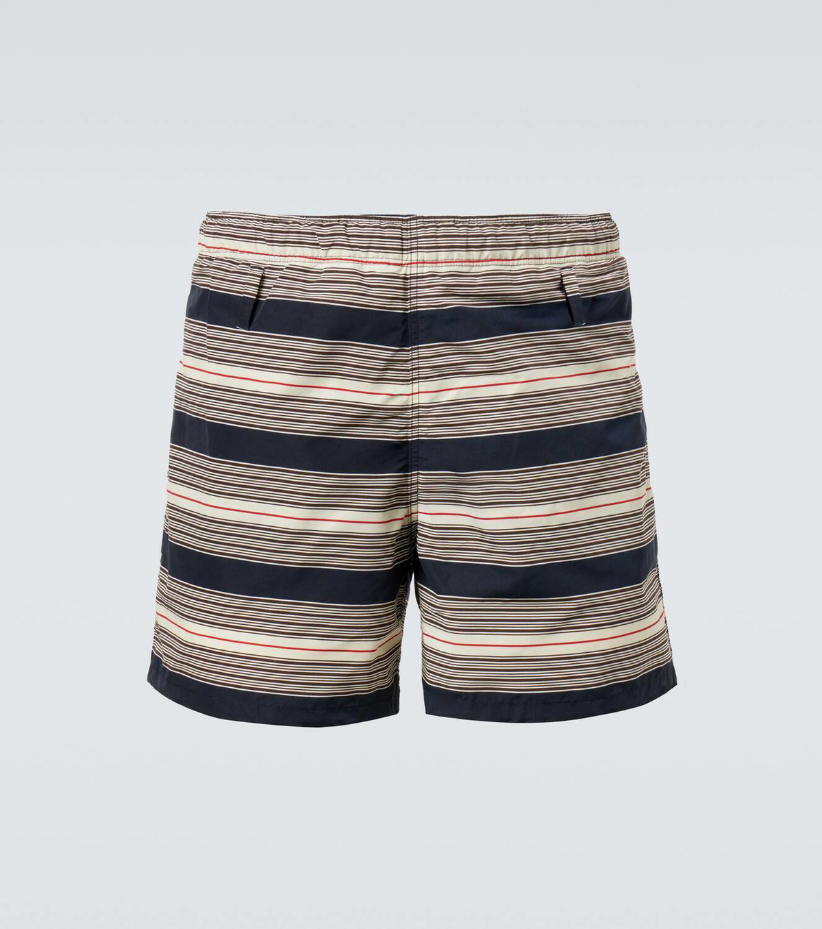 Prada Striped swim shorts