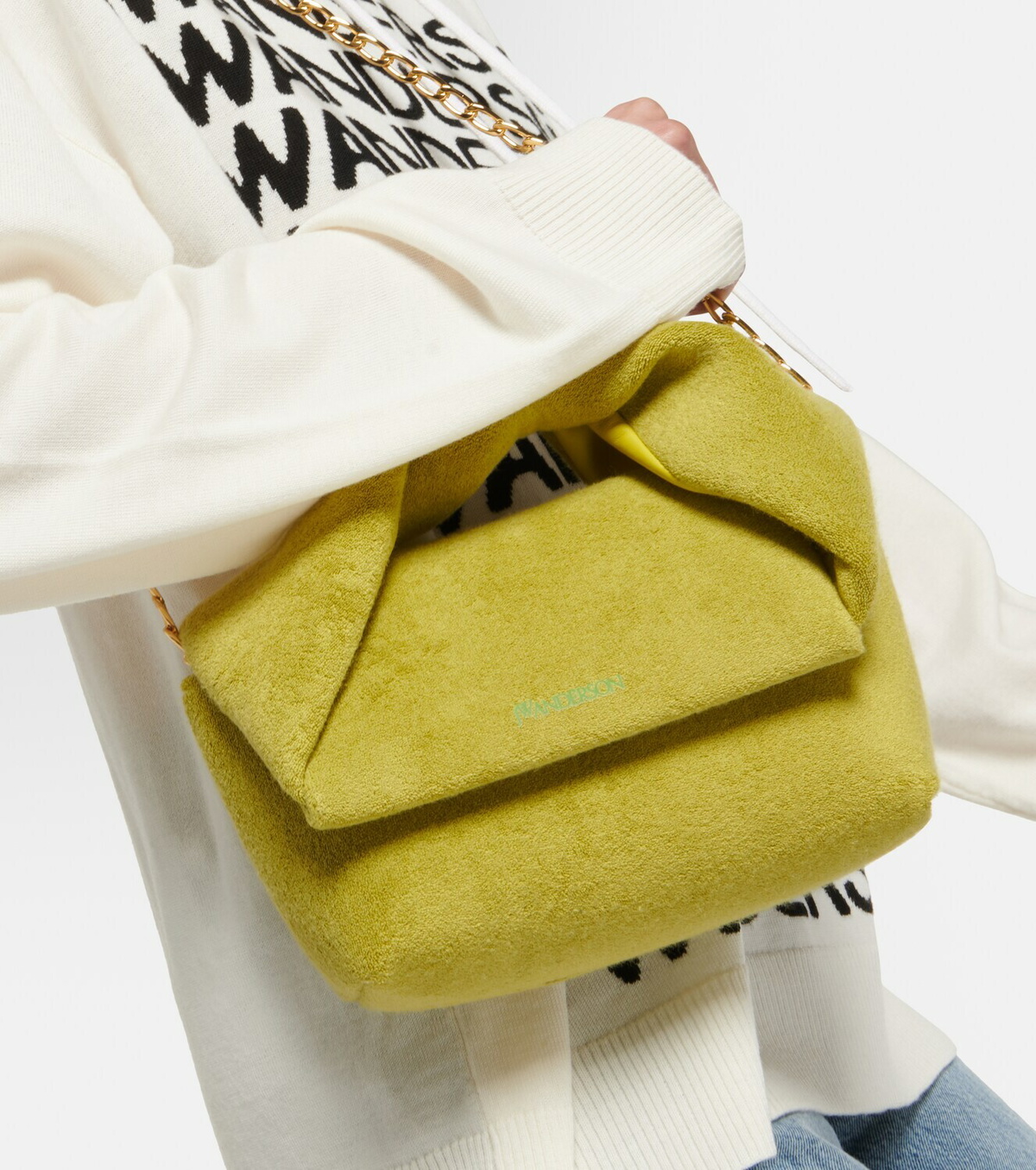 ★JW ANDERSON★Midi Twist Shoulder Bag★Bright Green★大人気 JW Anderson - Twister Midi shoulder bag JW Anderson