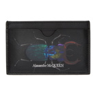 Alexander McQueen Black Bug Card Holder