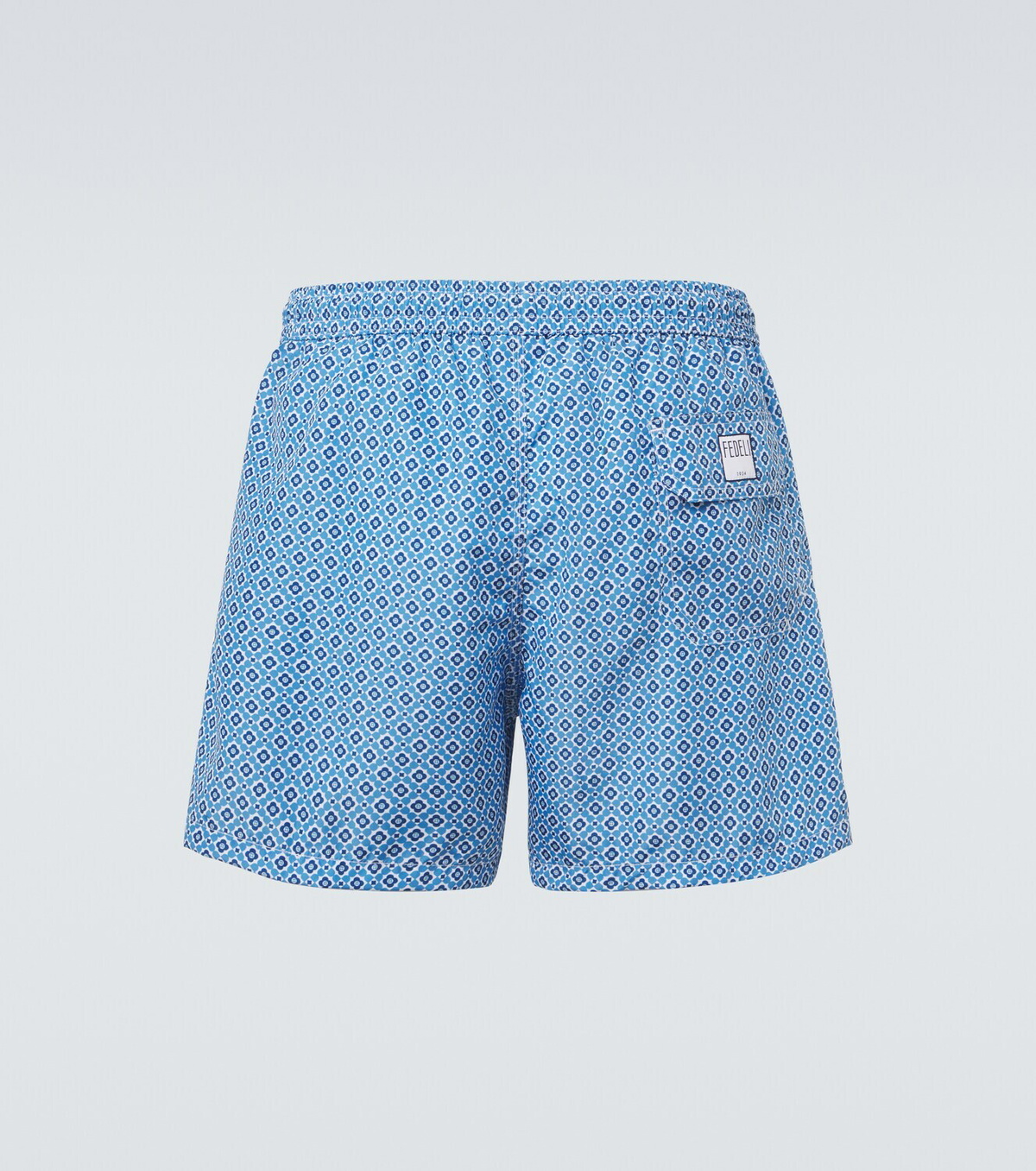Fedeli Madeira printed swim trunks