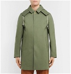 Mackintosh - Bonded-Cotton Hooded Raincoat - Green