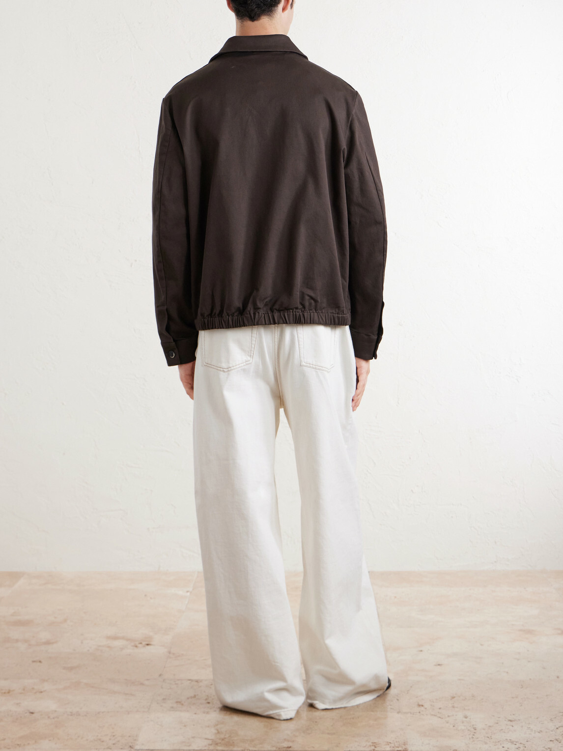 Barena - Cotton-Blend Gabardine Blouson Jacket - Brown