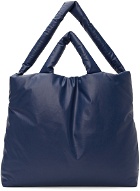 KASSL Editions Navy Large Oil Pillow Tote
