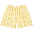 Saks Potts Women's Zia Shorts in Yellow Melon Stripe