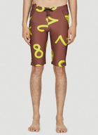 Vivienne Westwood Graphic Print Swim Bermudas