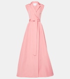 Carolina Herrera Belted silk gown
