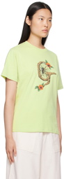 Gentle Fullness Green Graphic T-Shirt