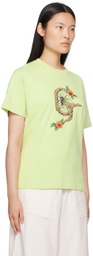 Gentle Fullness Green Graphic T-Shirt