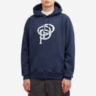 Pop Trading Company Men's Initial Hoodie in Navy