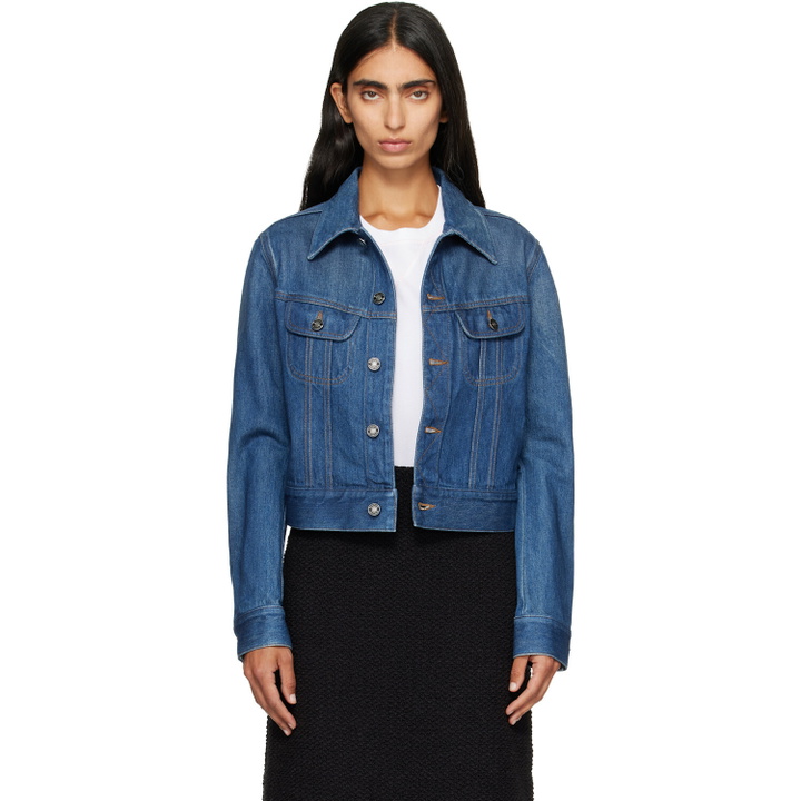 Photo: Givenchy Blue Regular Denim Jacket