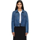Givenchy Blue Regular Denim Jacket