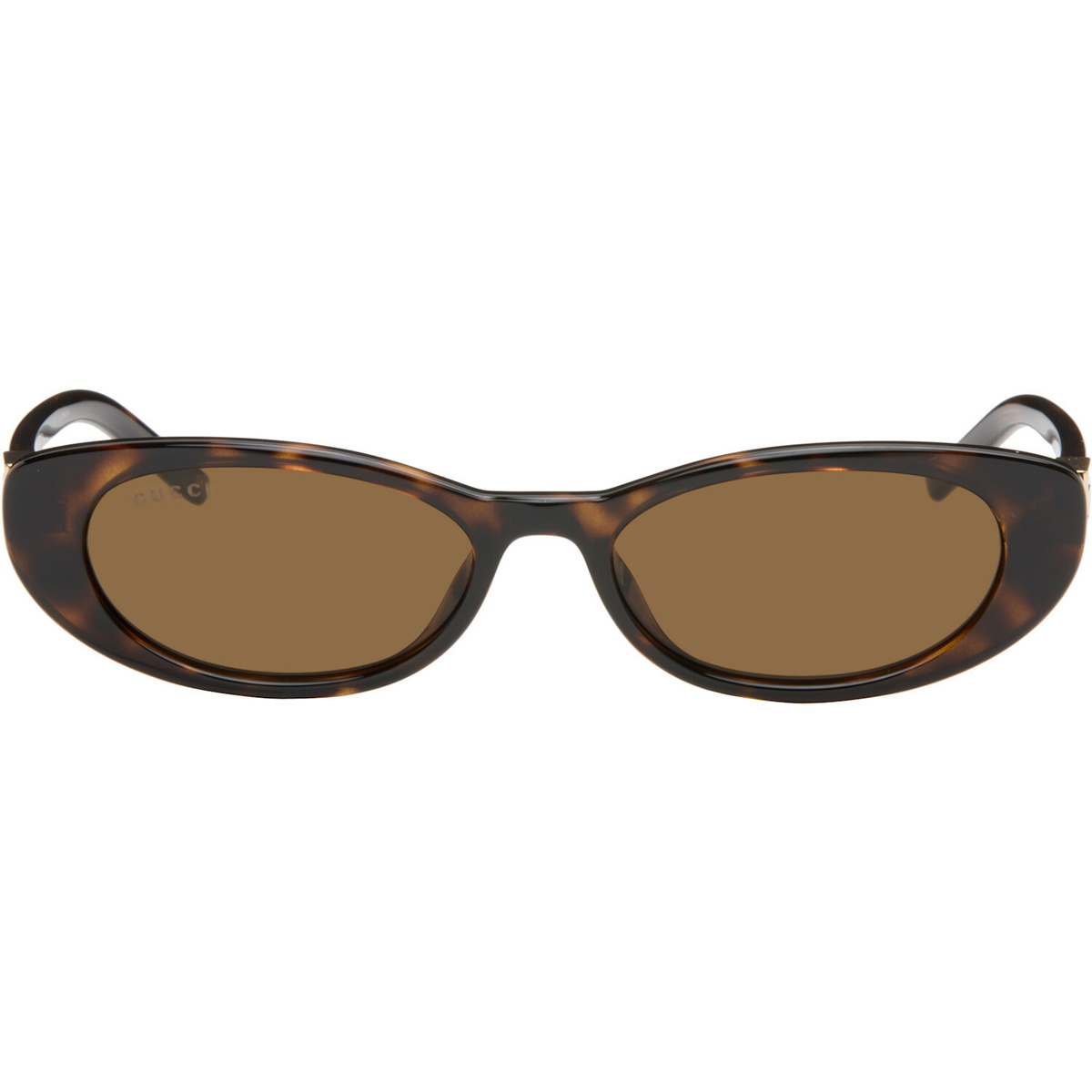 Gucci Brown G String Cat Eye Sunglasses