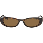 Gucci Brown G String Cat Eye Sunglasses