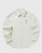 OVERSHIRT WITH KNITTED AMI DE COEUR