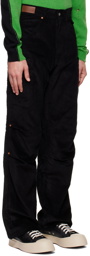 Andersson Bell Black Flash Cargo Pants