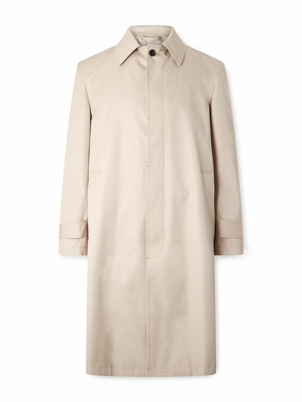 Photo: Officine Générale - Henrick Cotton-Twill Trench Coat - Neutrals
