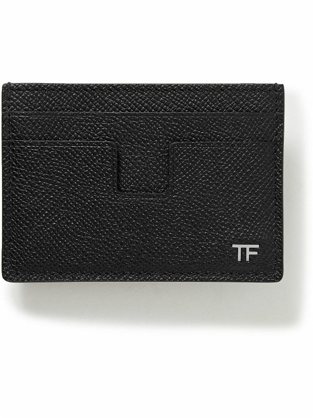 Photo: TOM FORD - Full-Grain Leather Cardholder with Money Clip