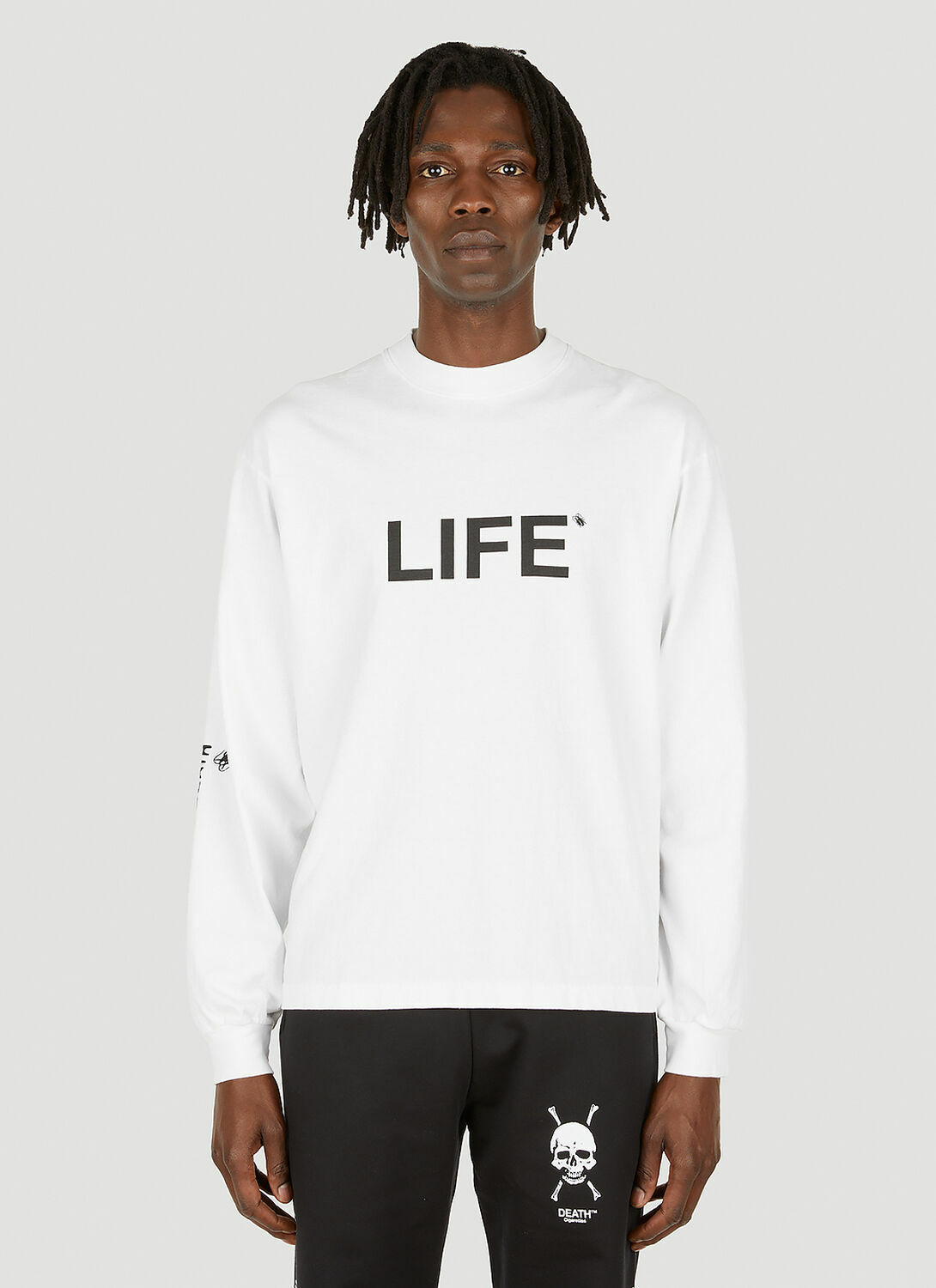 Death Cigarettes Life Long Sleeve T-Shirt
