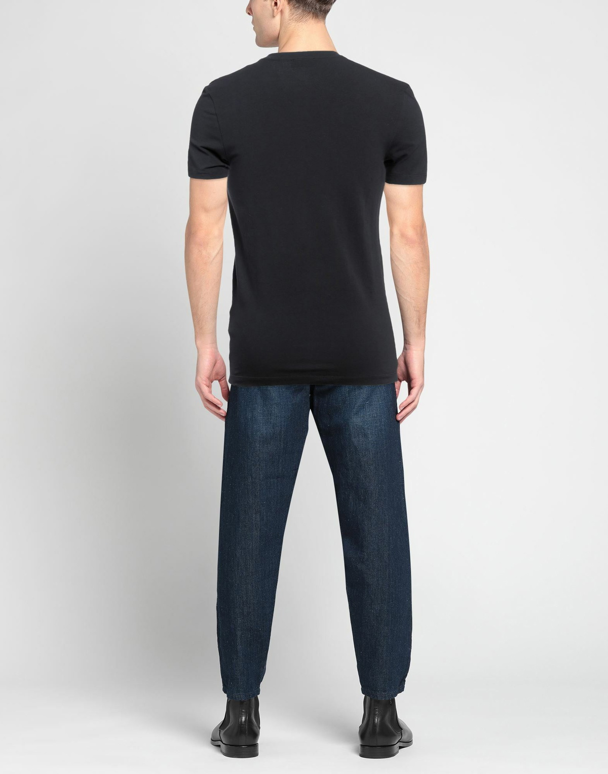 Dondup Mens T-shirt in Navy