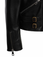 GUCCI - Leather Biker Jacket