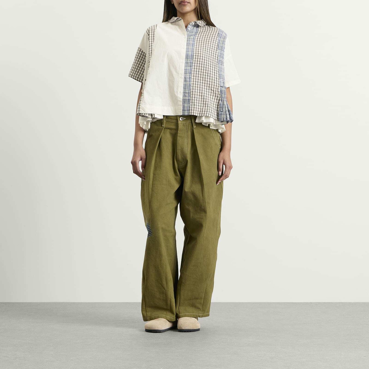 Story mfg. Women's Precious Patchwork Wren Top - Presented by END. in Multi
